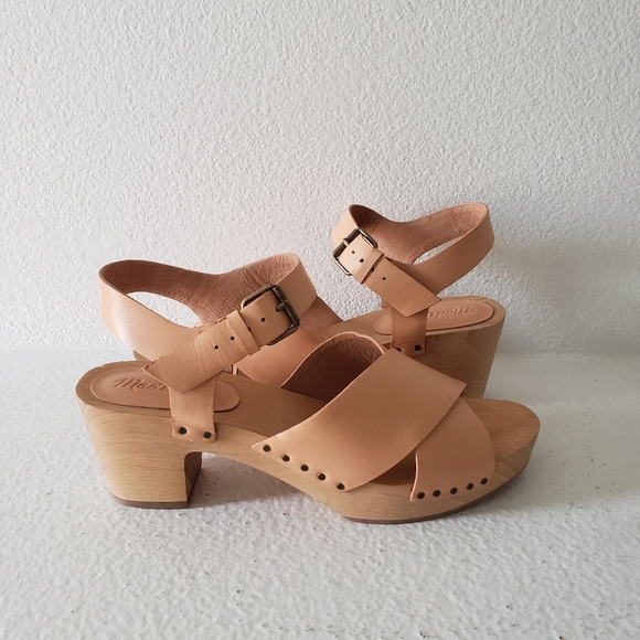 Madewell Johanna Natural Leather Clog - Picture 4 of 7